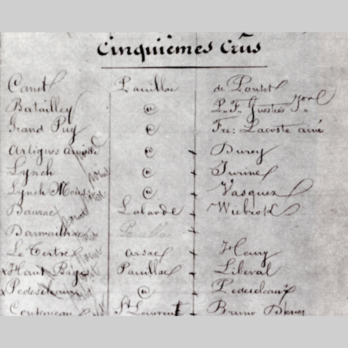 1855 - Château d'Armailhac