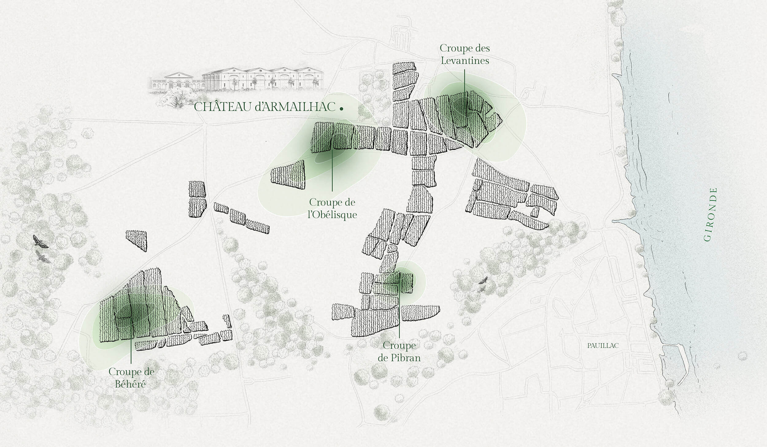 Le terroir - Château d'Armailhac